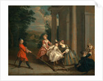 Children Playing with a Hobby Horse by Joseph Francis Nollekens