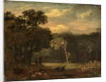 Sketch from Nature in Sion Park, London by Samuel Palmer