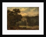 Sketch from Nature in Sion Park, London by Samuel Palmer