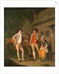 Widow Costard's cow and goods, distrained for taxes, are redeemed by the generosity of Johnny Pearmain by Edward Penny