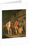 Widow Costard's cow and goods, distrained for taxes, are redeemed by the generosity of Johnny Pearmain by Edward Penny