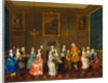 Tea Party at Lord Harrington's House, St. James's by Charles Philips