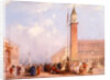The Piazzetta, Venice, Italy, Edward Pritchett by Edward Pritchett