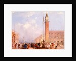 The Piazzetta, Venice, Italy, Edward Pritchett by Edward Pritchett