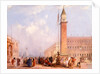 The Piazzetta, Venice, Italy, Edward Pritchett by Edward Pritchett