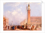 The Piazzetta, Venice, Italy, Edward Pritchett by Edward Pritchett
