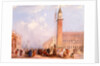 The Piazzetta, Venice, Italy, Edward Pritchett by Edward Pritchett