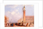 The Piazzetta, Venice, Italy, Edward Pritchett by Edward Pritchett