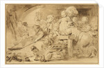 Making Fritters (Les Beignets) by Jean-Honoré Fragonard