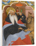 Saint Jerome Extracting a Thorn from a Lion's Paw by Master of the Murano Gradual