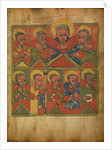 The Prophets with Abraham Embracing Isaac and Jacob by Anonymous