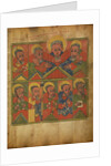 The Prophets with Abraham Embracing Isaac and Jacob by Anonymous
