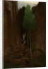 Quell in einer Felsschlucht (Spring in a Narrow Gorge) by Arnold Böcklin