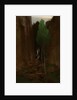 Quell in einer Felsschlucht (Spring in a Narrow Gorge) by Arnold Böcklin