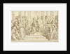 The Coronation of Charlemagne by Julius Schnorr von Carolsfeld