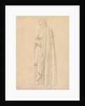 Joseph Wintergerst in a Floor-length Coat, Standing, with his Hands Placed on Top of one another by Wilhelm von Schadow
