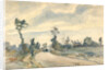 Louveciennes, Route de Saint-Germain by Camille Pissarro