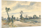 Louveciennes, Route de Saint-Germain by Camille Pissarro
