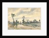 Louveciennes, Route de Saint-Germain by Camille Pissarro