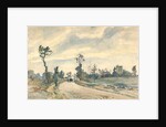 Louveciennes, Route de Saint-Germain by Camille Pissarro