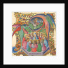 Initial A: Pentecost by Stefano da Verona
