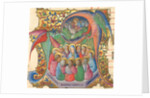 Initial A: Pentecost by Stefano da Verona