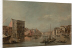 The Grand Canal in Venice with Palazzo Bembo by Francesco Guardi