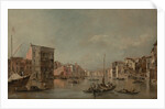 The Grand Canal in Venice with Palazzo Bembo by Francesco Guardi