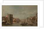 The Grand Canal in Venice with Palazzo Bembo by Francesco Guardi