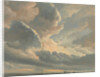 Study of Clouds with a Sunset near Rome by Simon Alexandre Clément Denis
