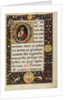 Initial D: Saint John the Baptist by Matteo da Milano