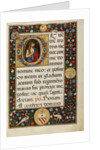 Initial D: Saint John the Baptist by Matteo da Milano