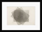 Three Sheets of Gauze, Crossed Obliquely by William Henry Fox Talbot