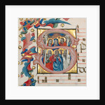 Initial S: Pentecost by Niccolò di Giacomo da Bologna
