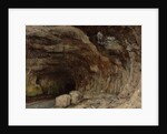 Grotto of Sarrazine near Nans-sous-Sainte-Anne by Gustave Courbet