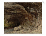 Grotto of Sarrazine near Nans-sous-Sainte-Anne by Gustave Courbet
