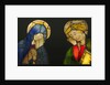 The Virgin and Saint John, from a Crucifixion by Anonymous