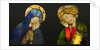 The Virgin and Saint John, from a Crucifixion by Anonymous
