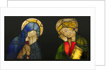 The Virgin and Saint John, from a Crucifixion by Anonymous