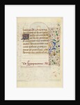 Decorated Text Page by Anonymous
