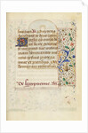 Decorated Text Page by Anonymous