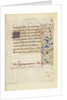 Decorated Text Page by Anonymous