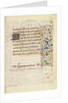 Decorated Text Page by Anonymous