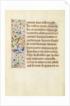 Decorated Text Page by Anonymous