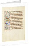 Decorated Text Page by Anonymous