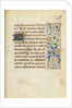 Decorated Text Page by Anonymous