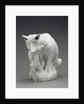 A Fox with a Chicken by Meissen Porcelain Manufactory