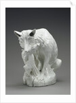 A Fox with a Chicken by Meissen Porcelain Manufactory