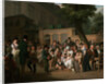 Entrance to the Jardin Turc by Louis-Léopold Boilly