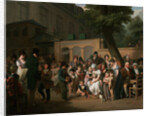 Entrance to the Jardin Turc by Louis-Léopold Boilly